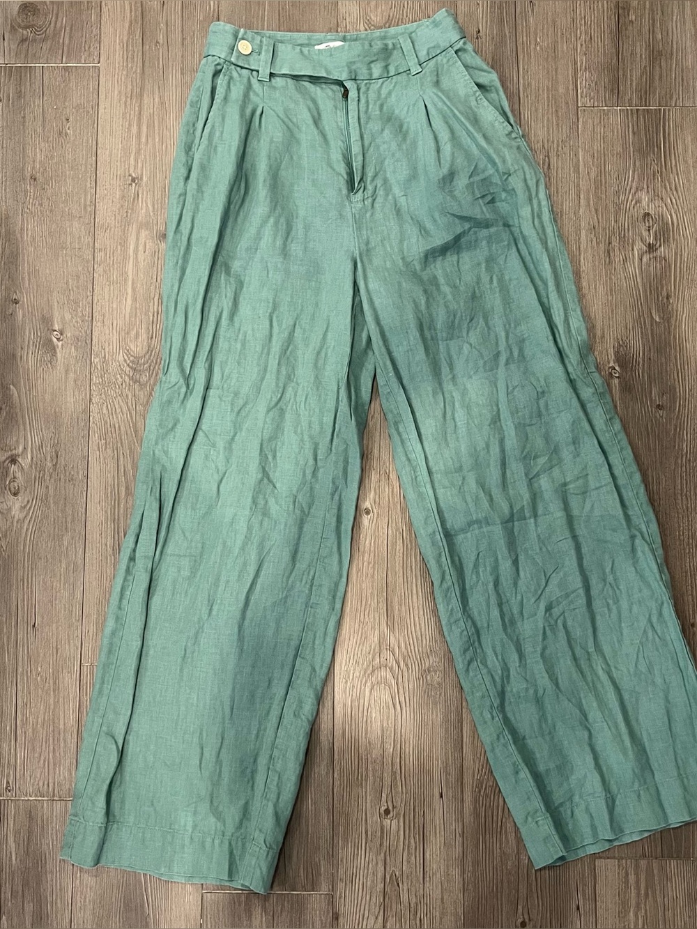 Madewell 100% Linen wide legged pants!